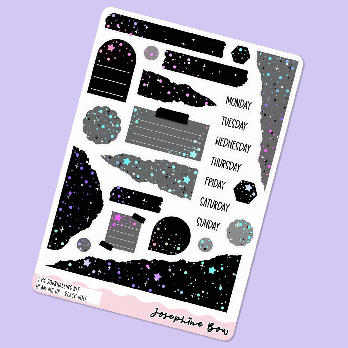 Beam Me Up | One Page Functional Journalling Kit