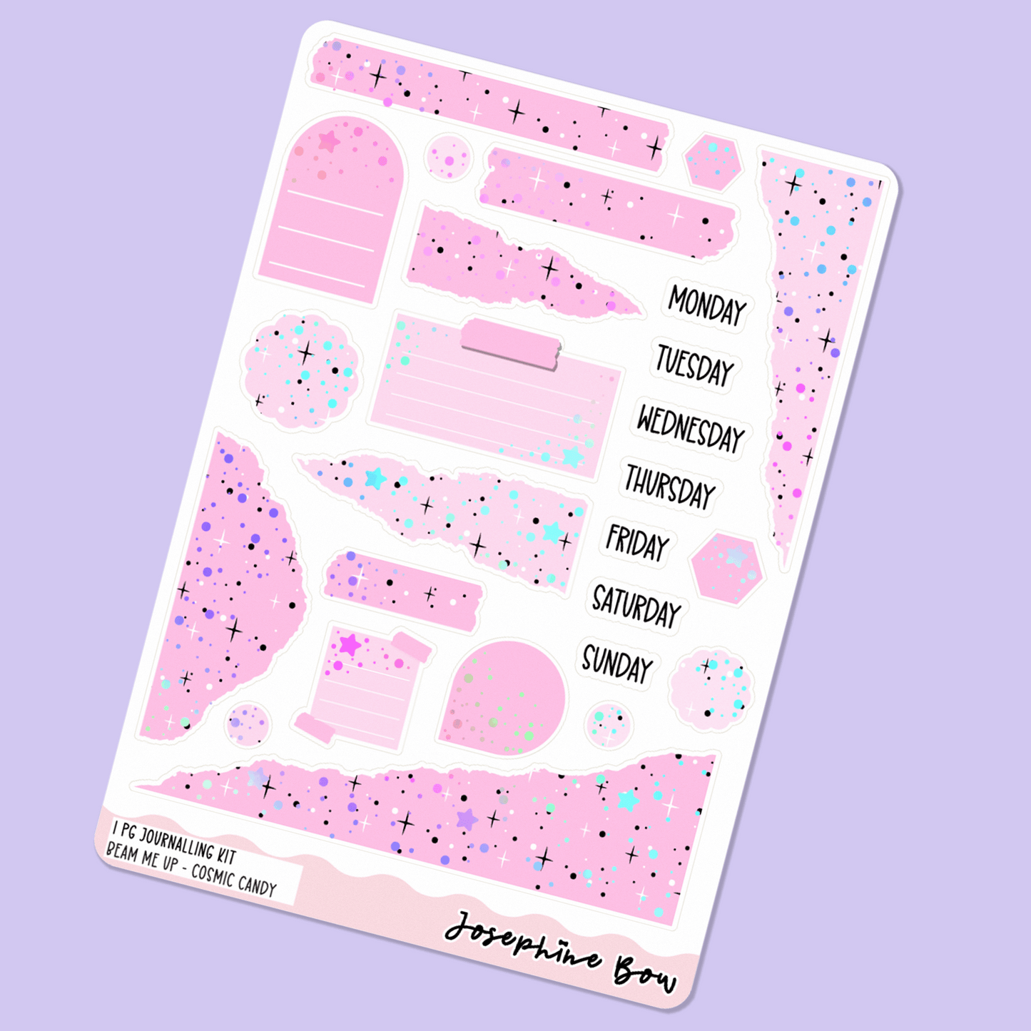 Beam Me Up | One Page Functional Journalling Kit