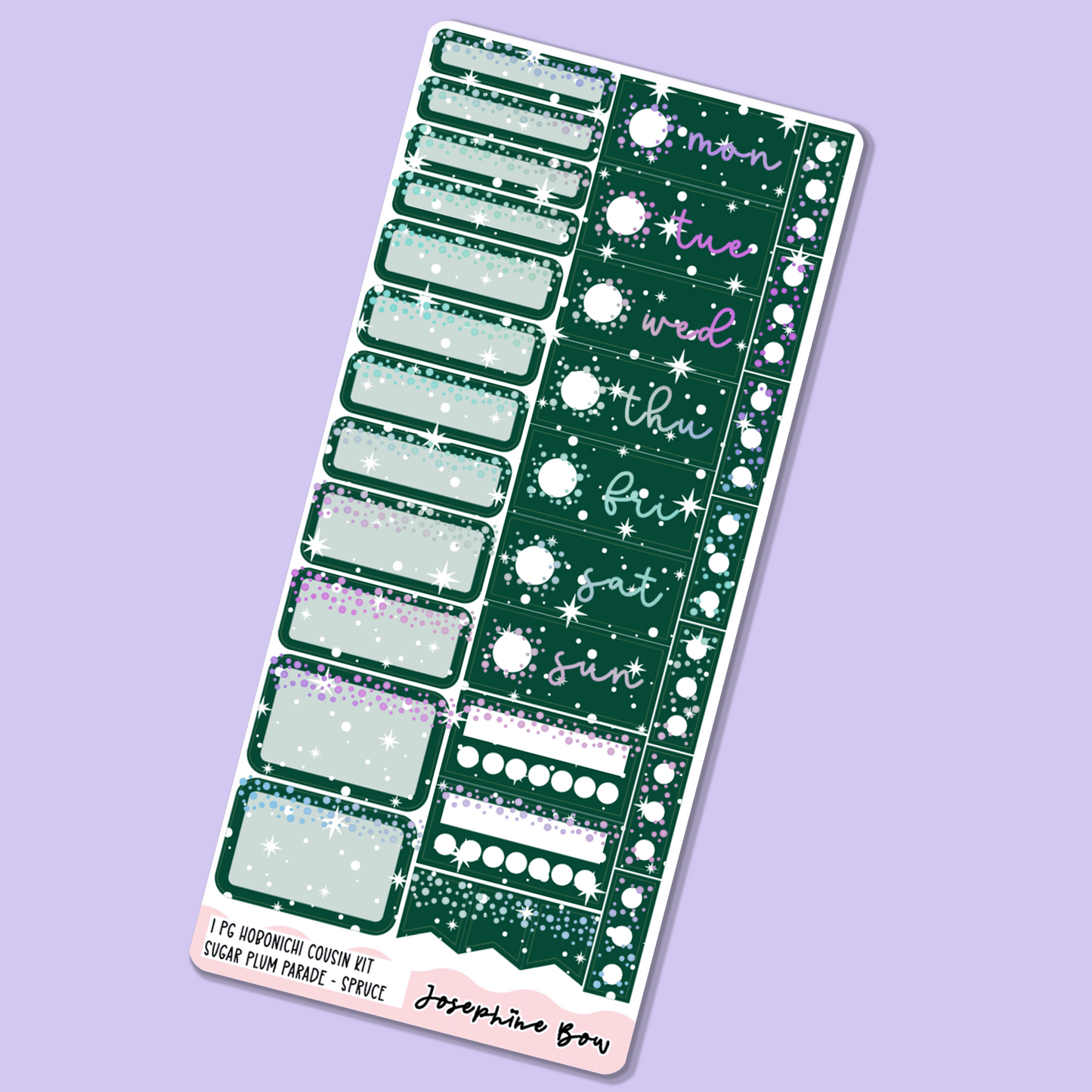 Sugar Plum Parade | One Page Cousin Functional Kit