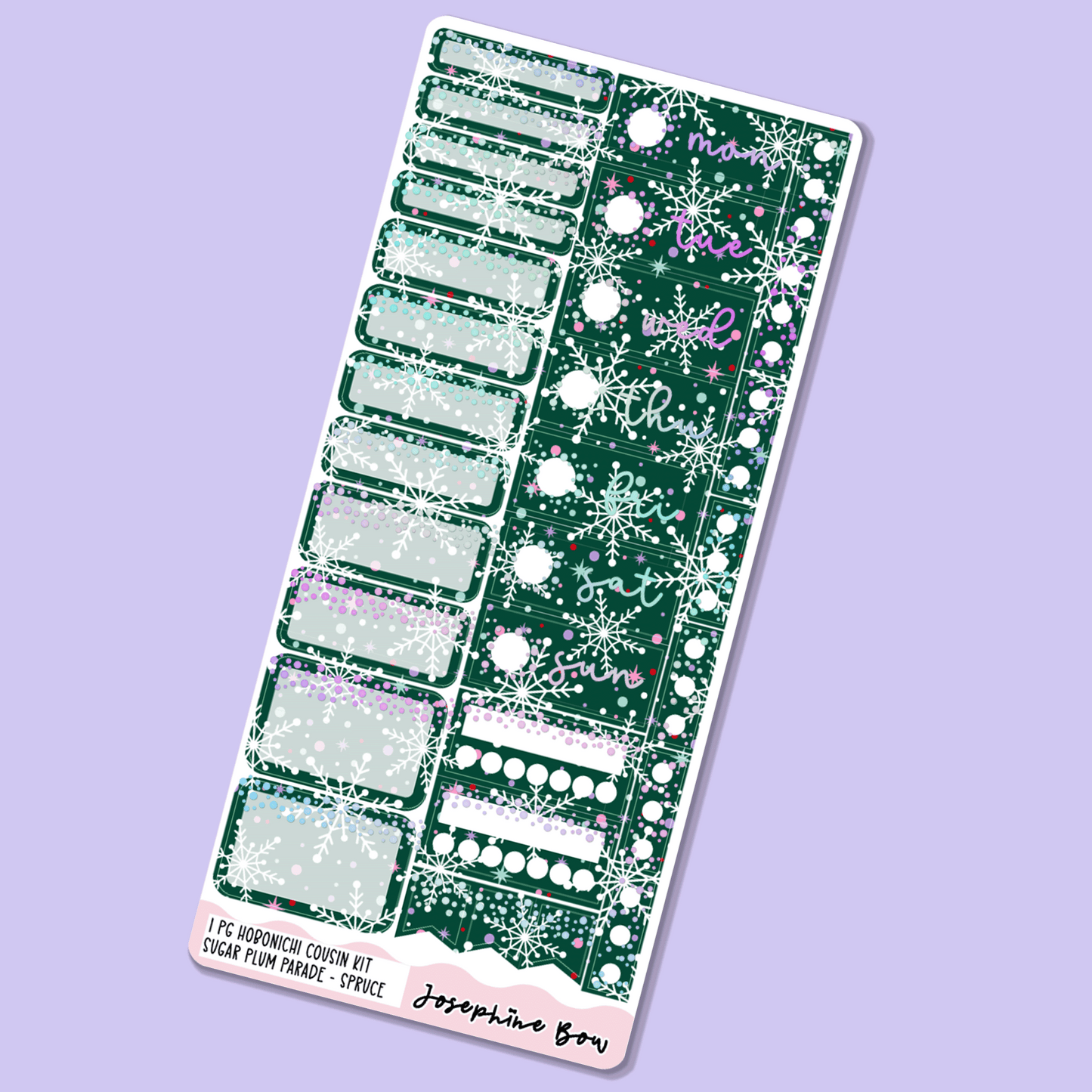 Sugar Plum Parade | One Page Cousin Functional Kit