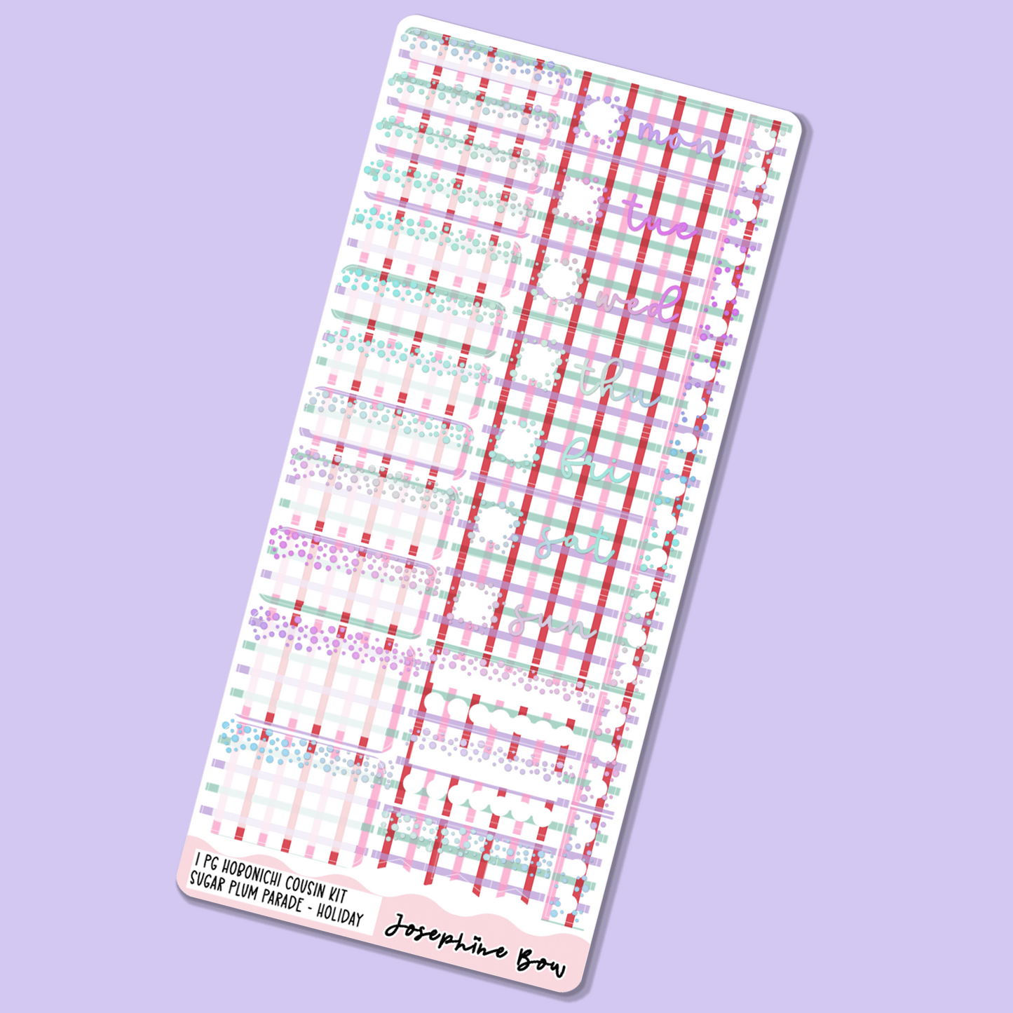 Sugar Plum Parade | One Page Cousin Functional Kit