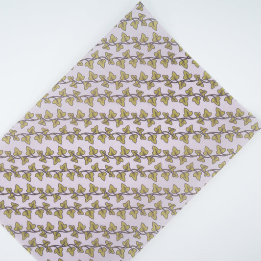 Cosy Book Nook | Trailing Ivy Print Vellum & Acetate