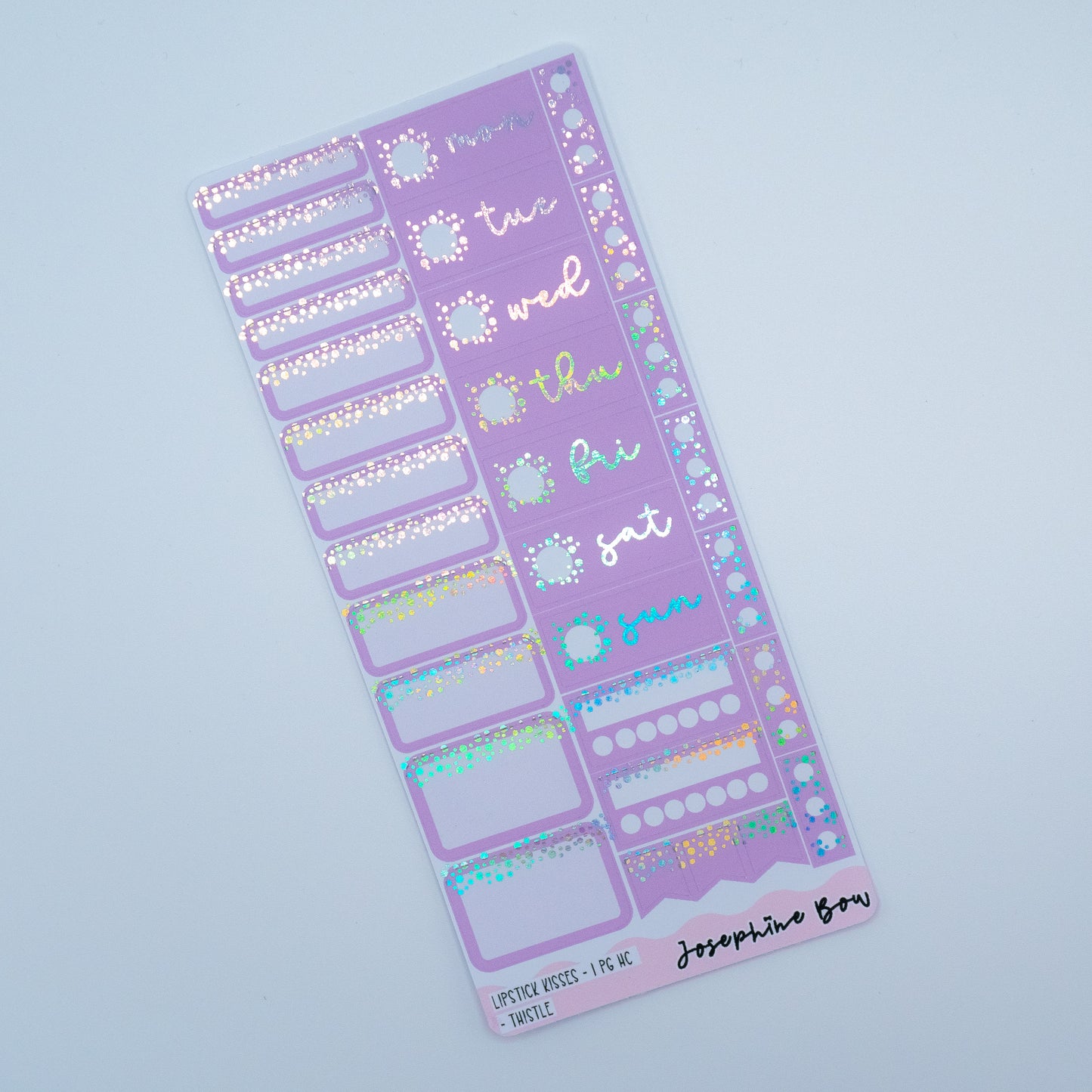 Lipstick Kisses | One Page Hobo Cousin Functional Kit