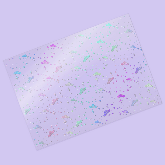Beam Me Up | Intergalactic UFOs Foiled Acetate