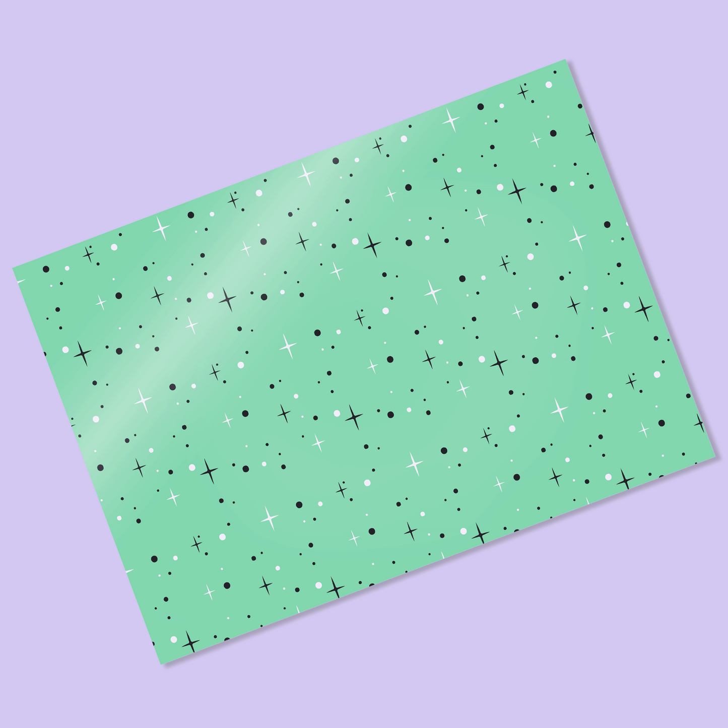 Beam Me Up | Glittering Galaxy Vellum & Acetate