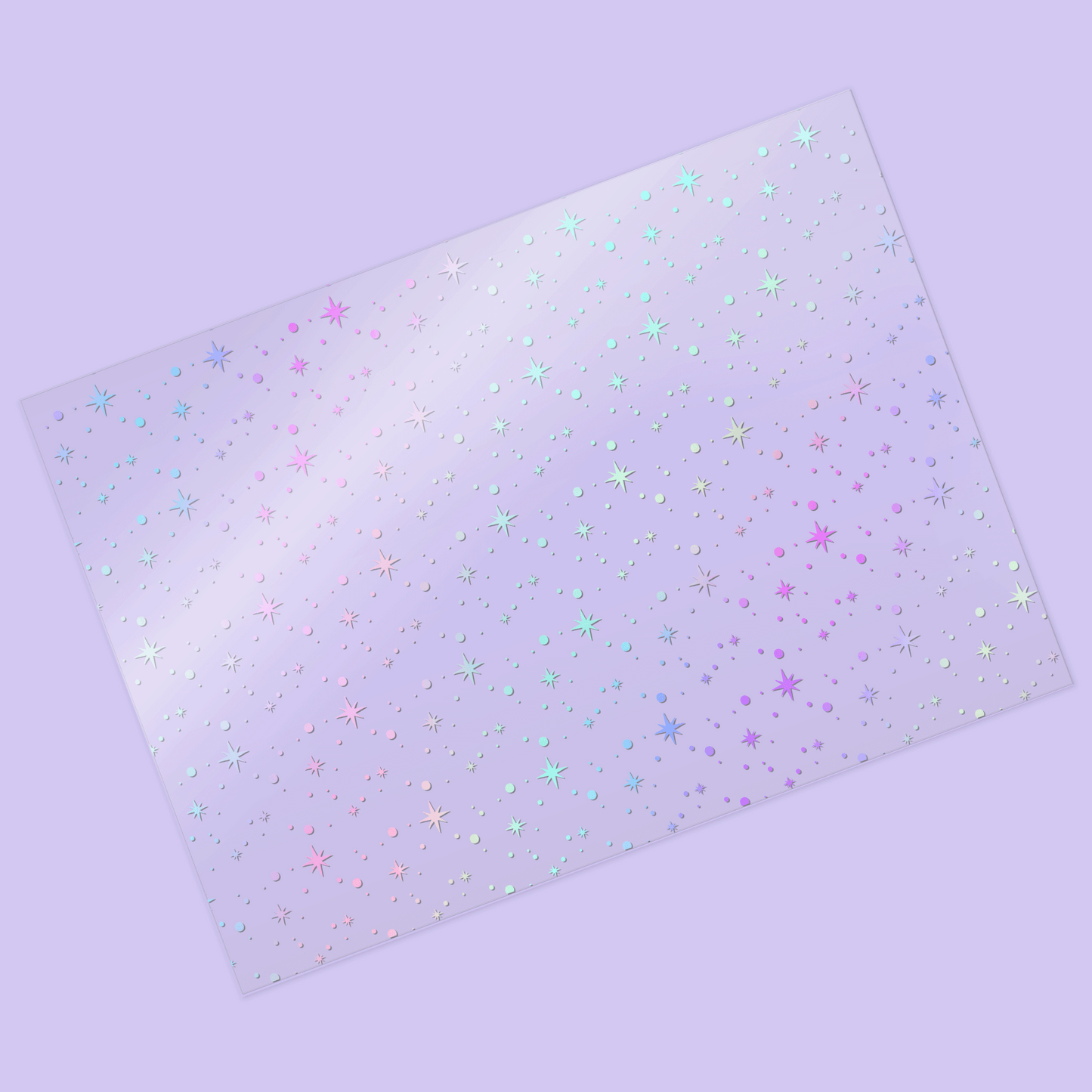 Sugar Plum Parade | Starry Sprinkle Foiled Acetate