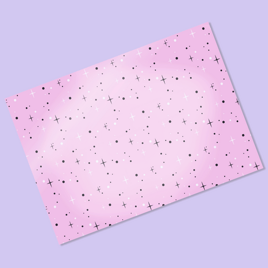 Beam Me Up | Glittering Galaxy Vellum & Acetate