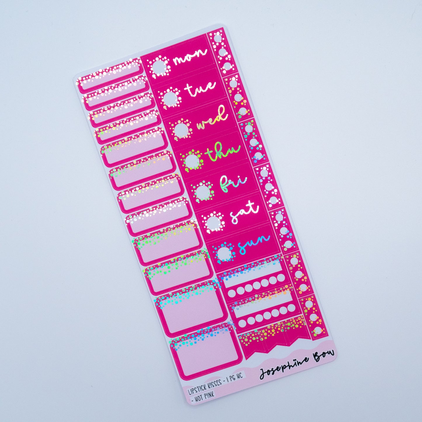 Lipstick Kisses | One Page Hobo Cousin Functional Kit