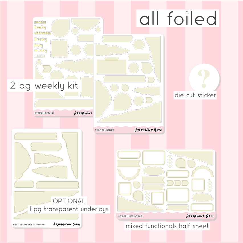 Journalling Mystery Kit - Monthly Subscription