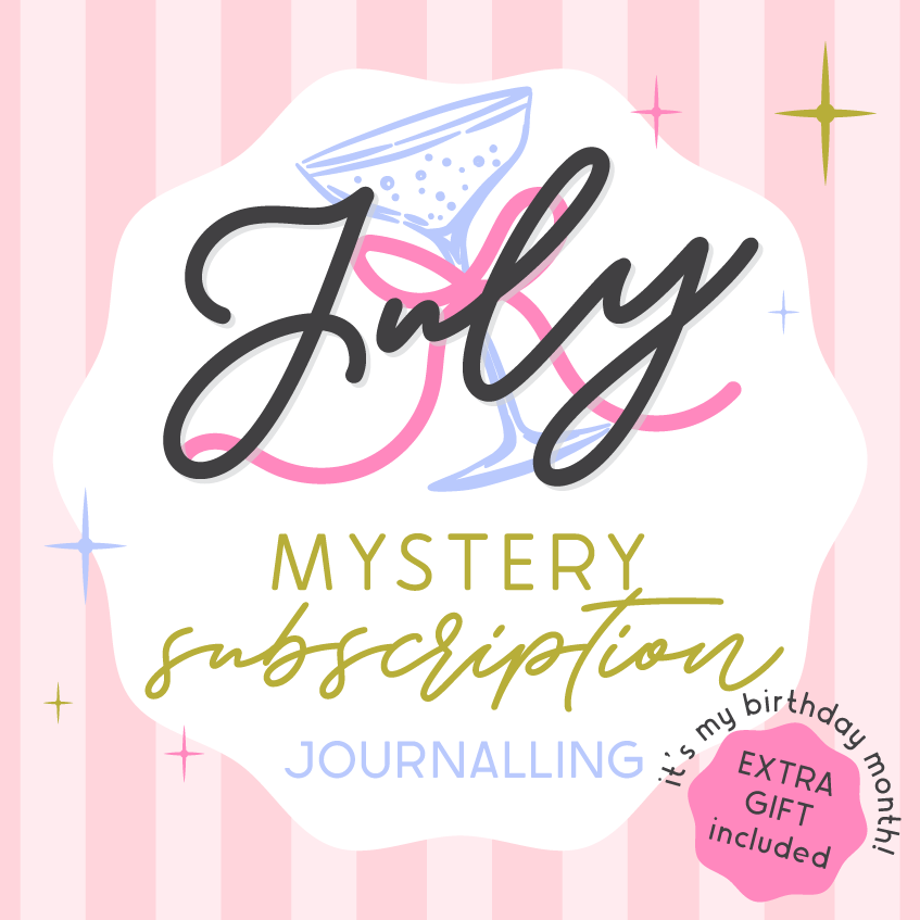 Journalling Mystery Kit - Monthly Subscription