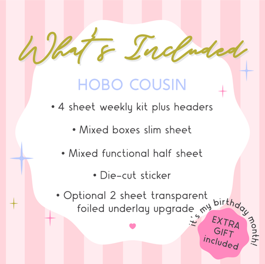 Hobo Cousin Mystery Kit - Monthly Subscription