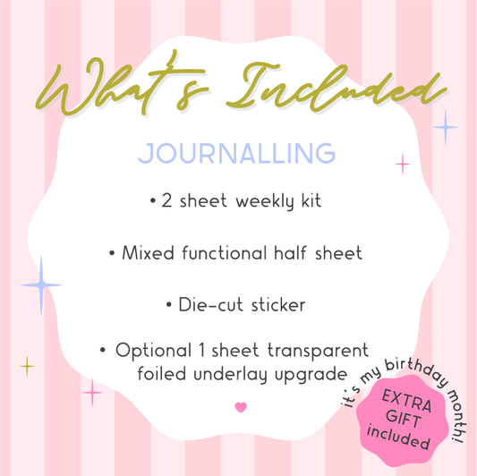 Journalling Mystery Kit - Monthly Subscription