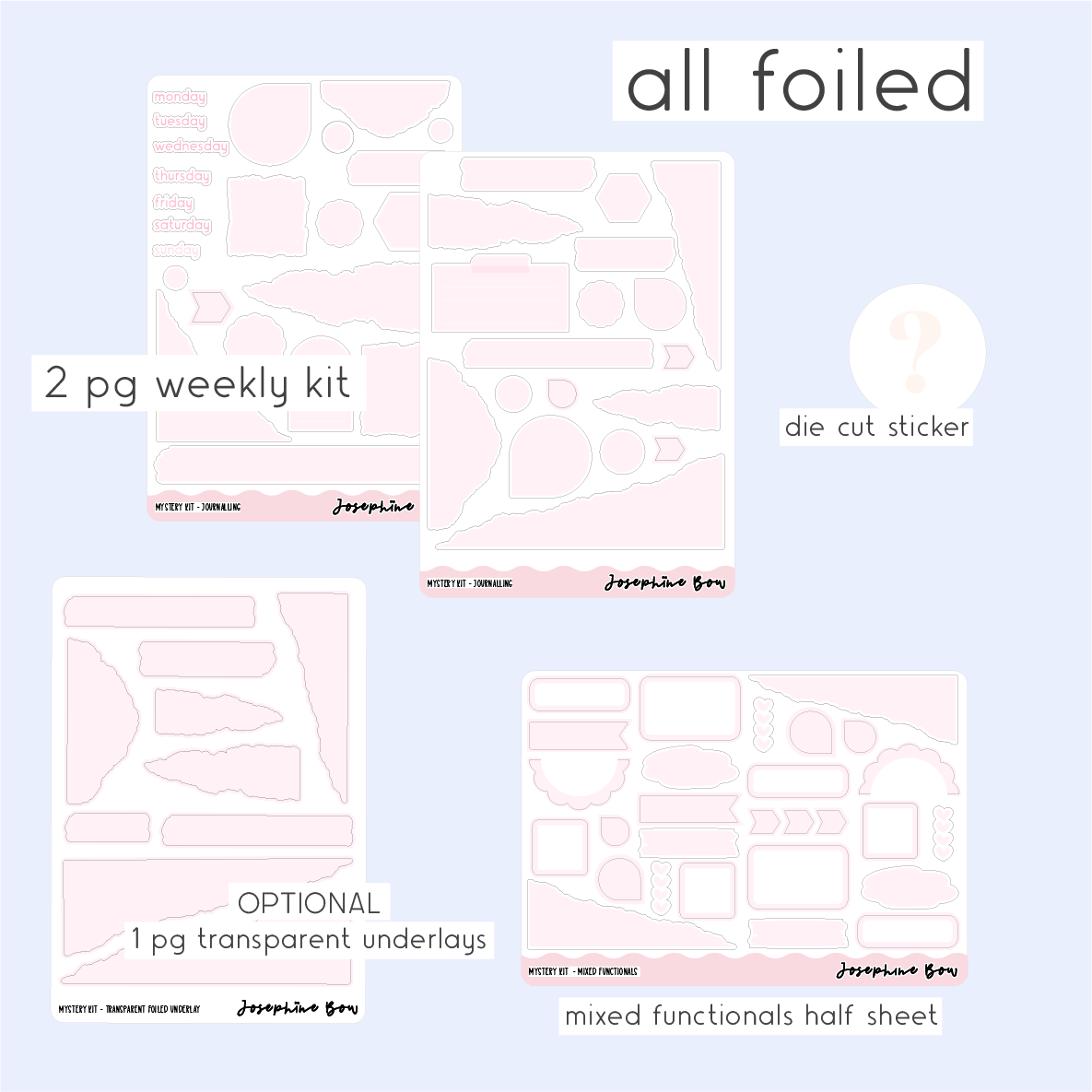 Journalling Mystery Kit - Monthly Subscription