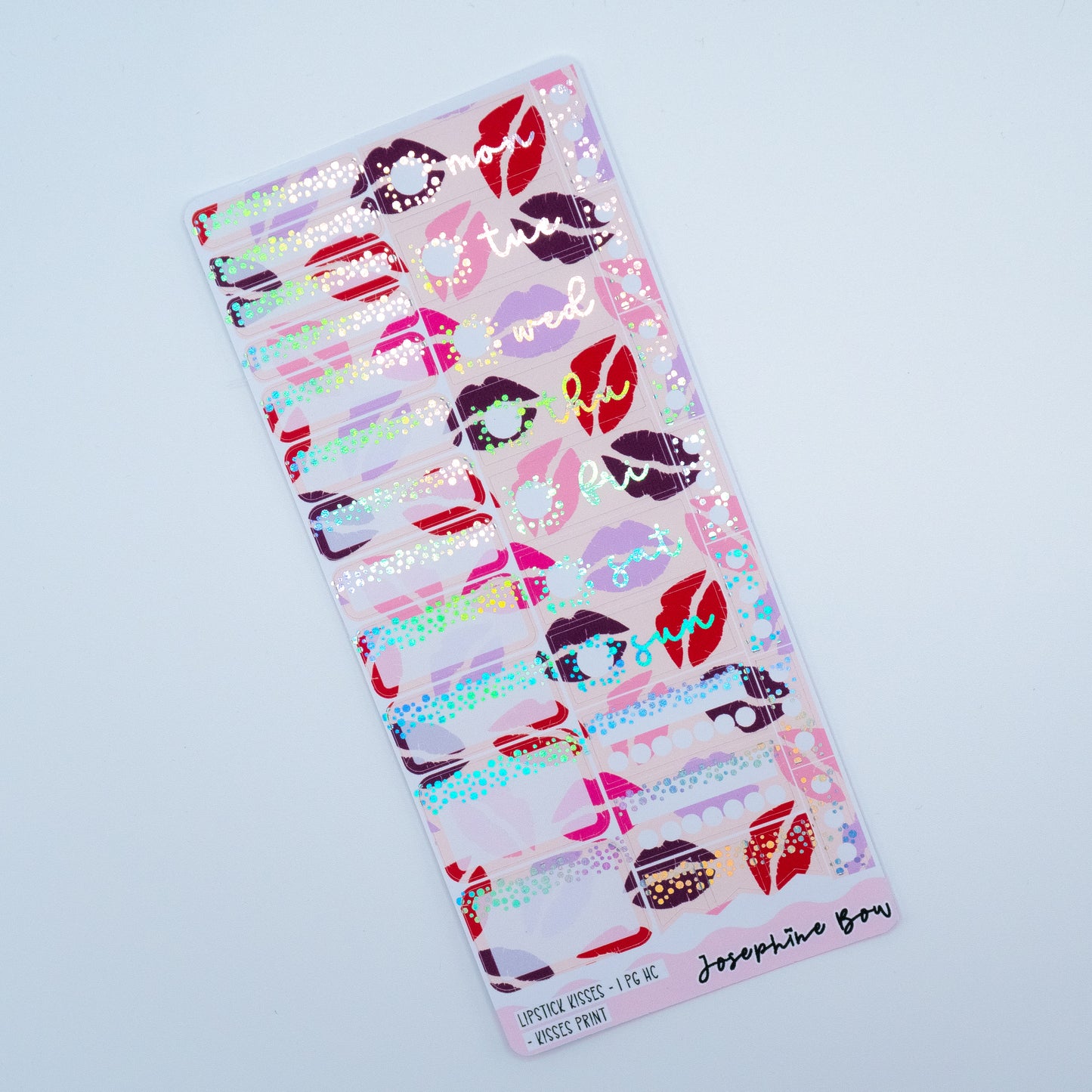 Lipstick Kisses | One Page Hobo Cousin Functional Kit