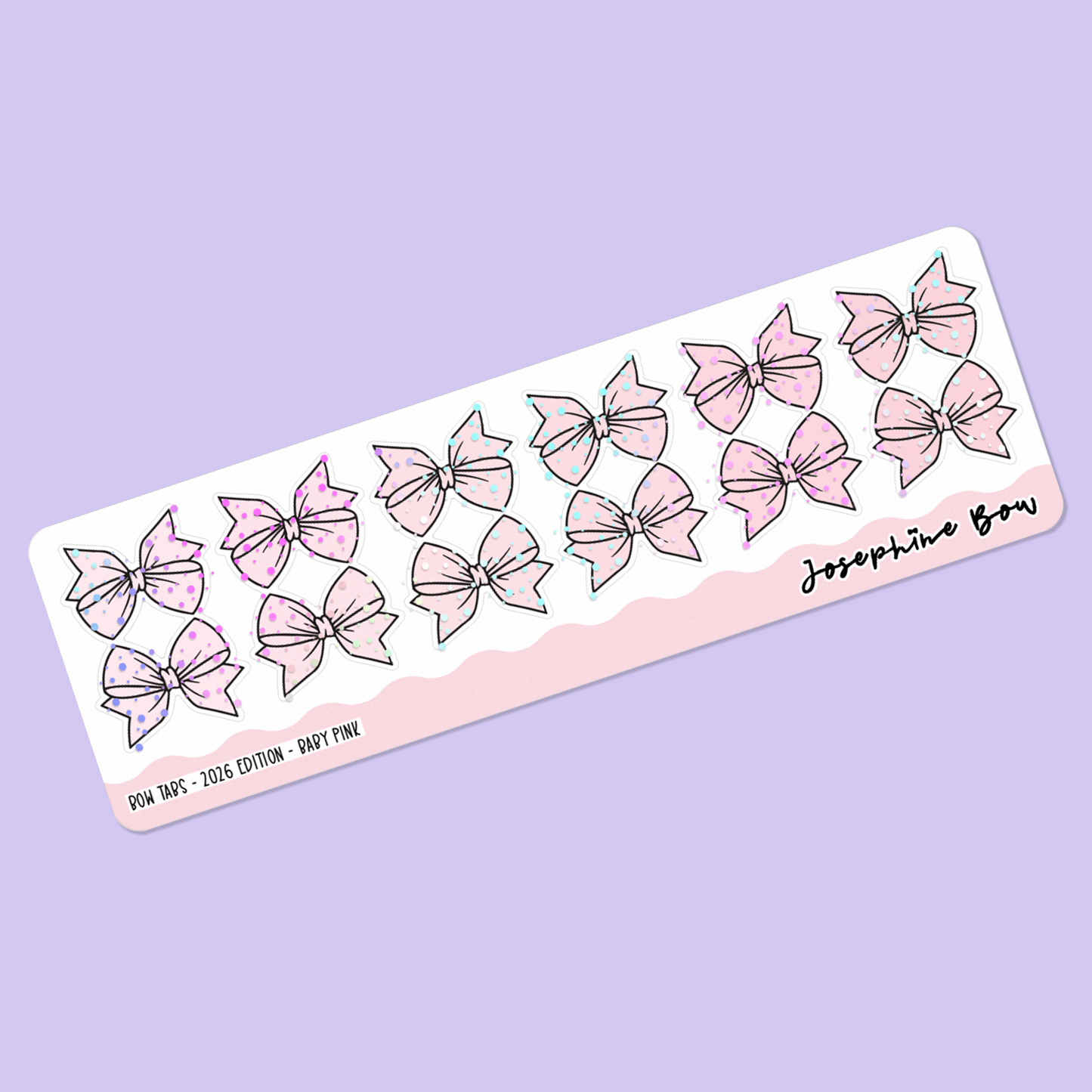 Bow Tabs | Ombre 2026 Palette - Pastel