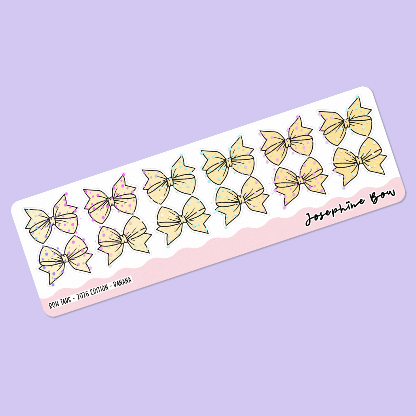 Bow Tabs | Ombre 2026 Palette - Pastel