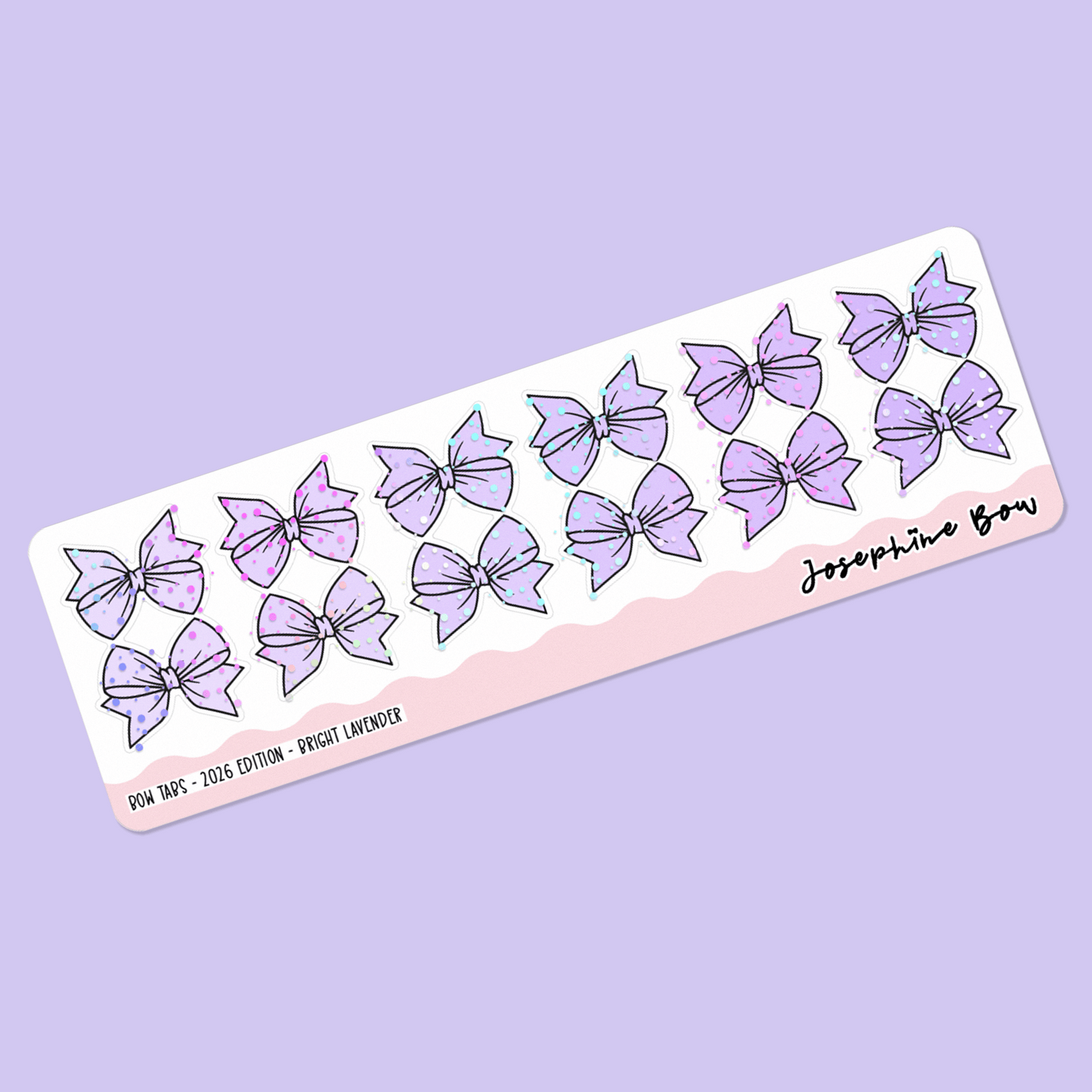 Bow Tabs | Ombre 2026 Palette - Pastel
