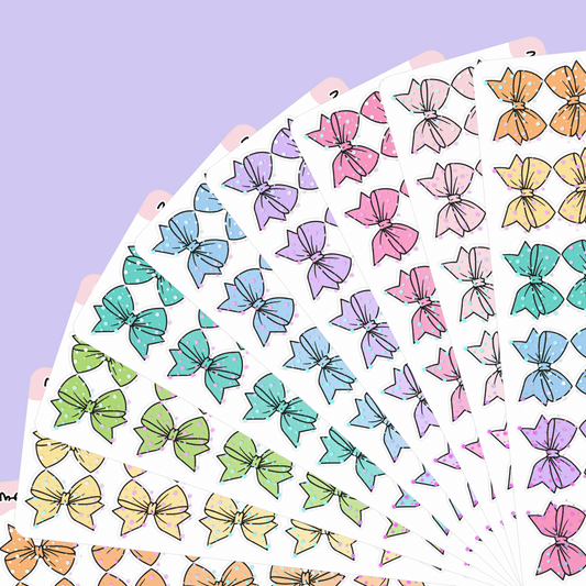 Bow Tabs | Ombre 2026 Palette - Pastel