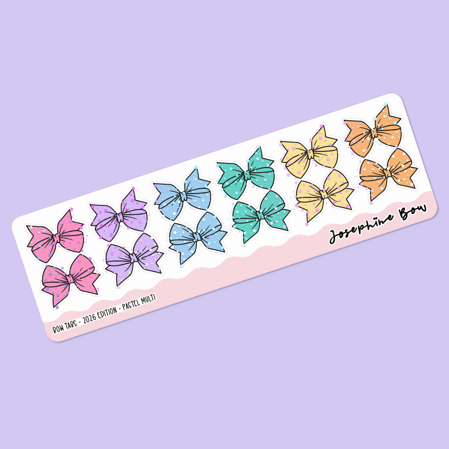 Bow Tabs | Ombre 2026 Palette - Pastel