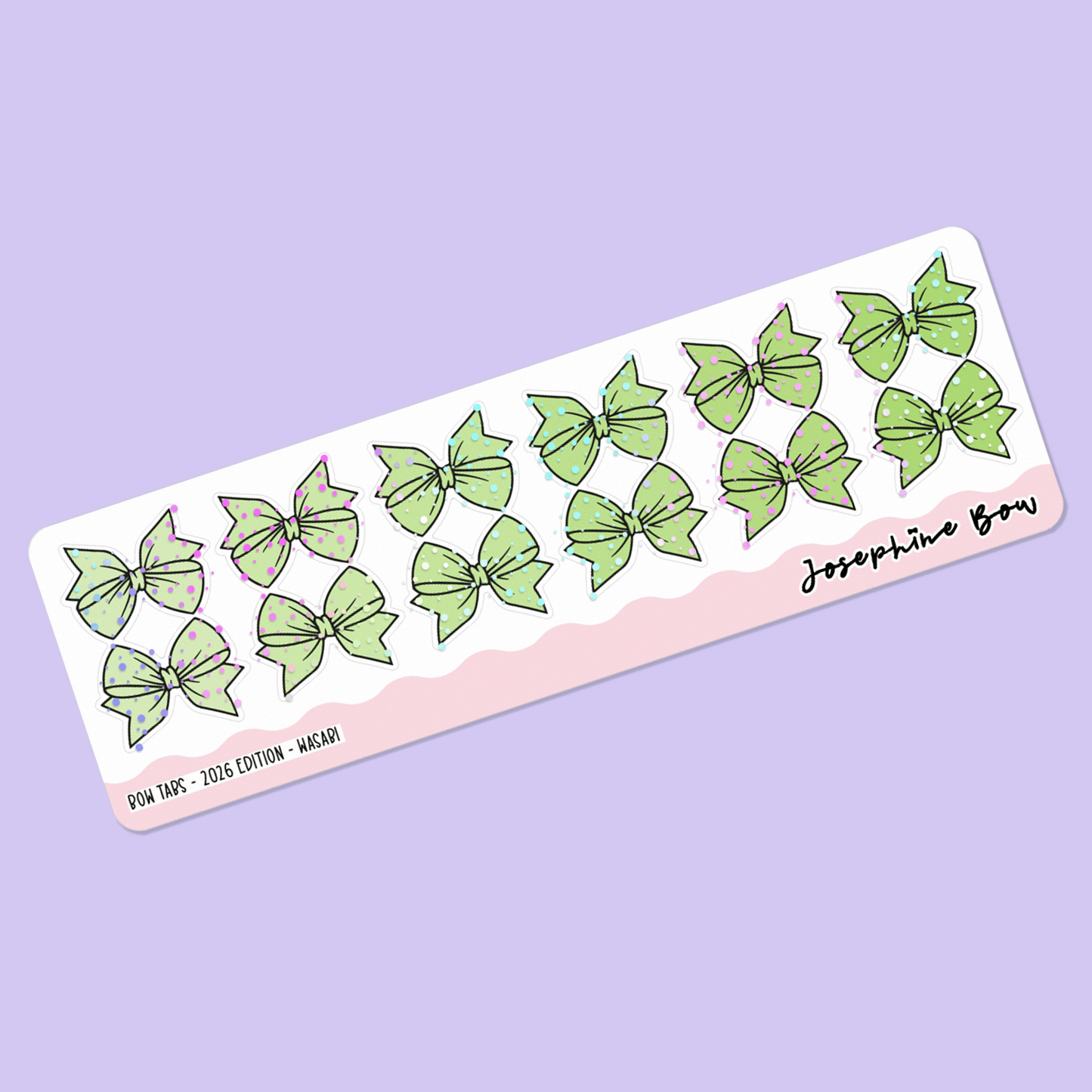 Bow Tabs | Ombre 2026 Palette - Pastel