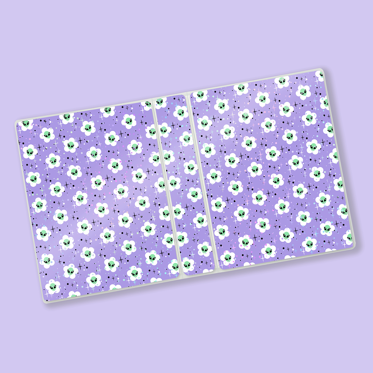 Beam Me Up | Alien Daisy Pattern - Large Album