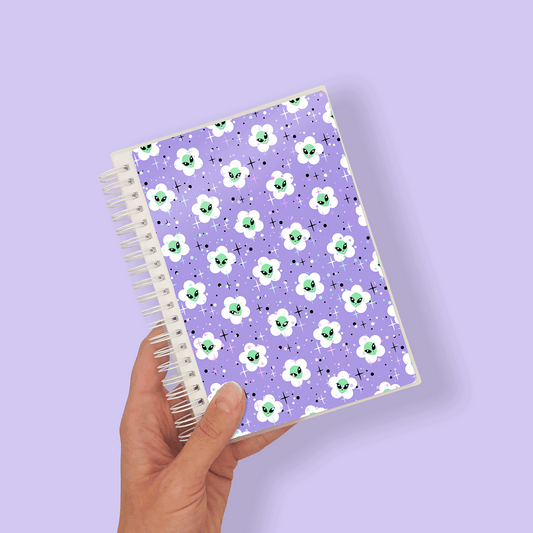 Beam Me Up | Alien Daisy Pattern - Reusable Album