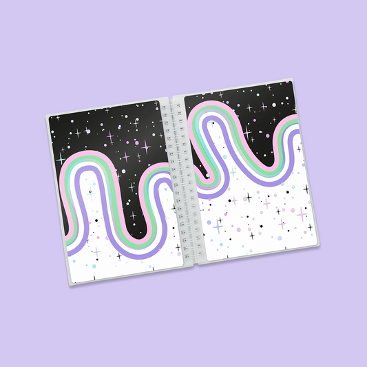 Beam Me Up | Rainbow Ribbons - Reusable Album