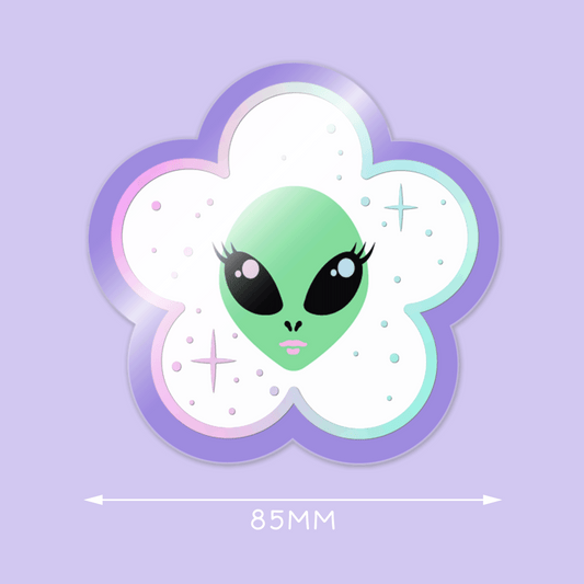 Beam Me Up | Daisy Die-Cut sticker