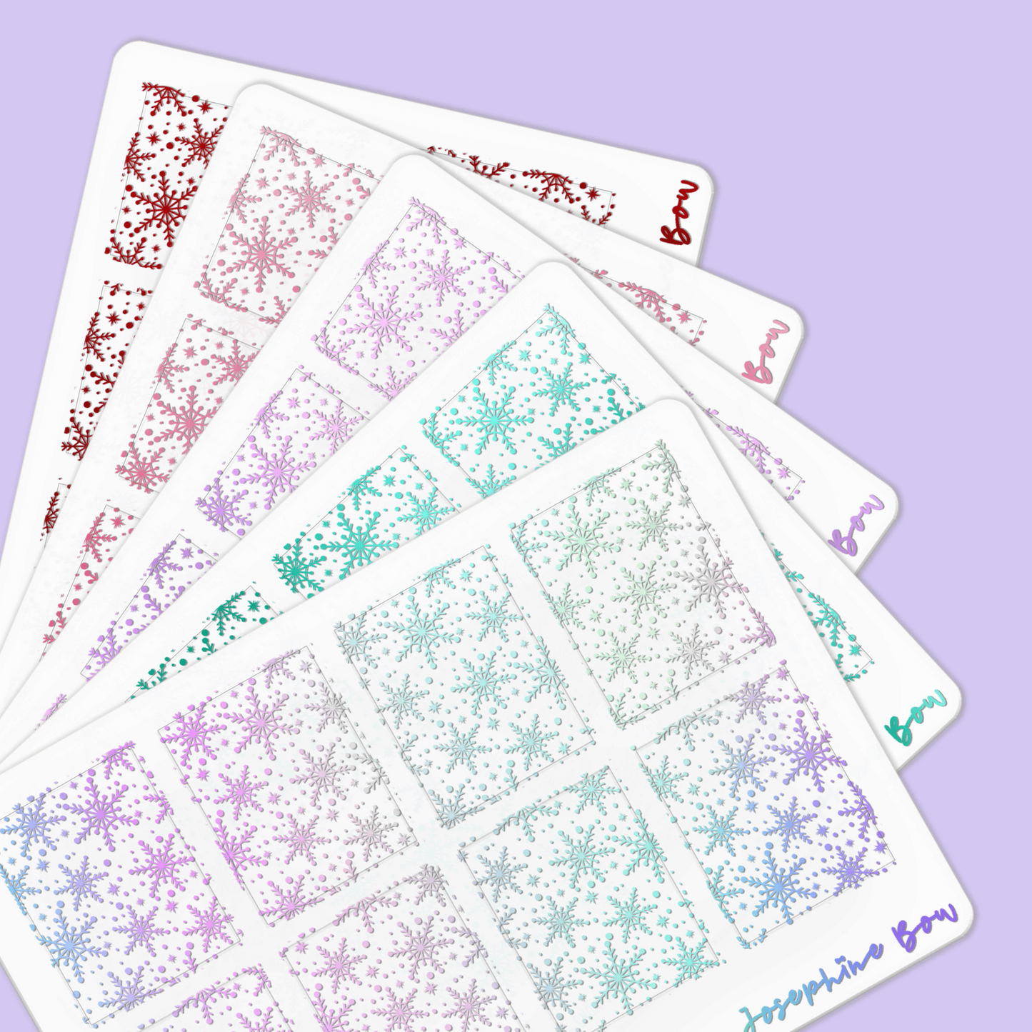 Sugar Plum Parade  | Hobo Cousin Kit + Foil Underlay Bundle