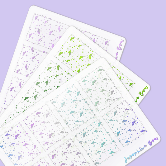 Beam Me Up Foil Underlays | Intergalactic UFO's