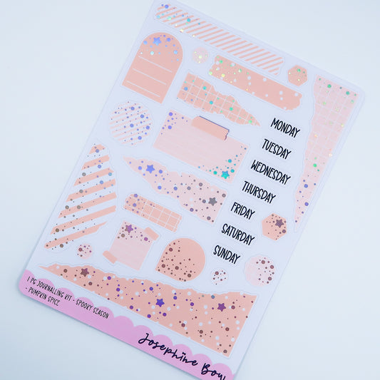 Spooky Season | One Page Functional Journalling Kit