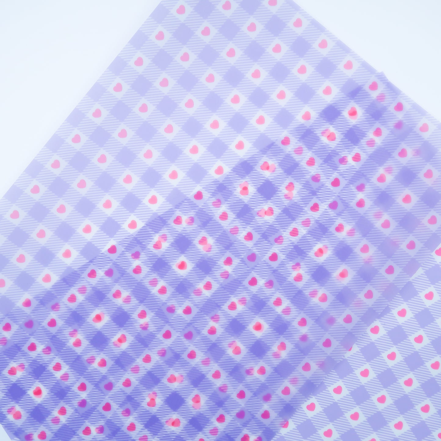 Love Potion | Gingham Print Vellum & Acetate