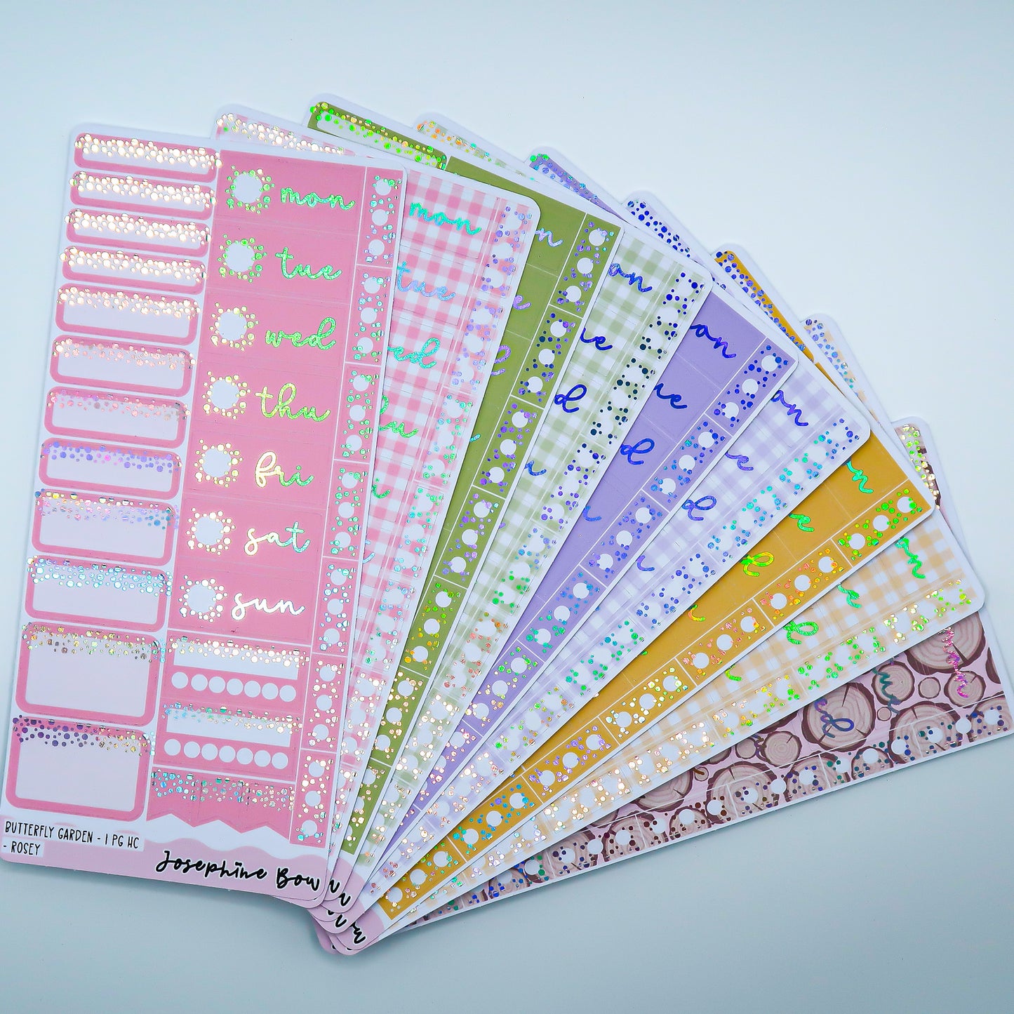 Butterfly Garden | One Page Hobo Cousin Functional Kit