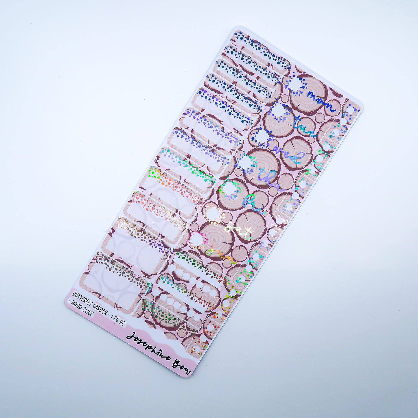 Butterfly Garden | One Page Hobo Cousin Functional Kit