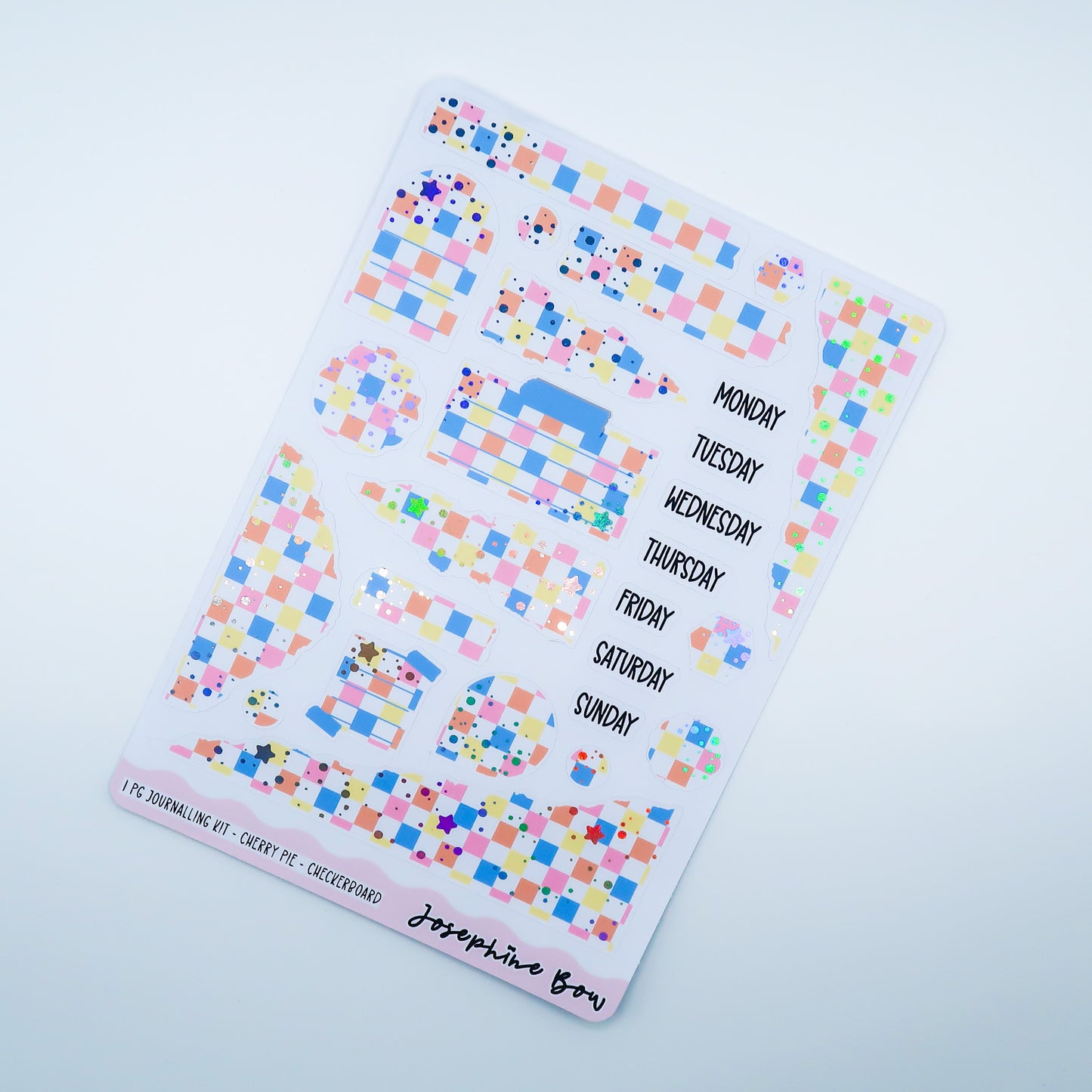 Cherry Pie | One Page Functional Journalling Kit