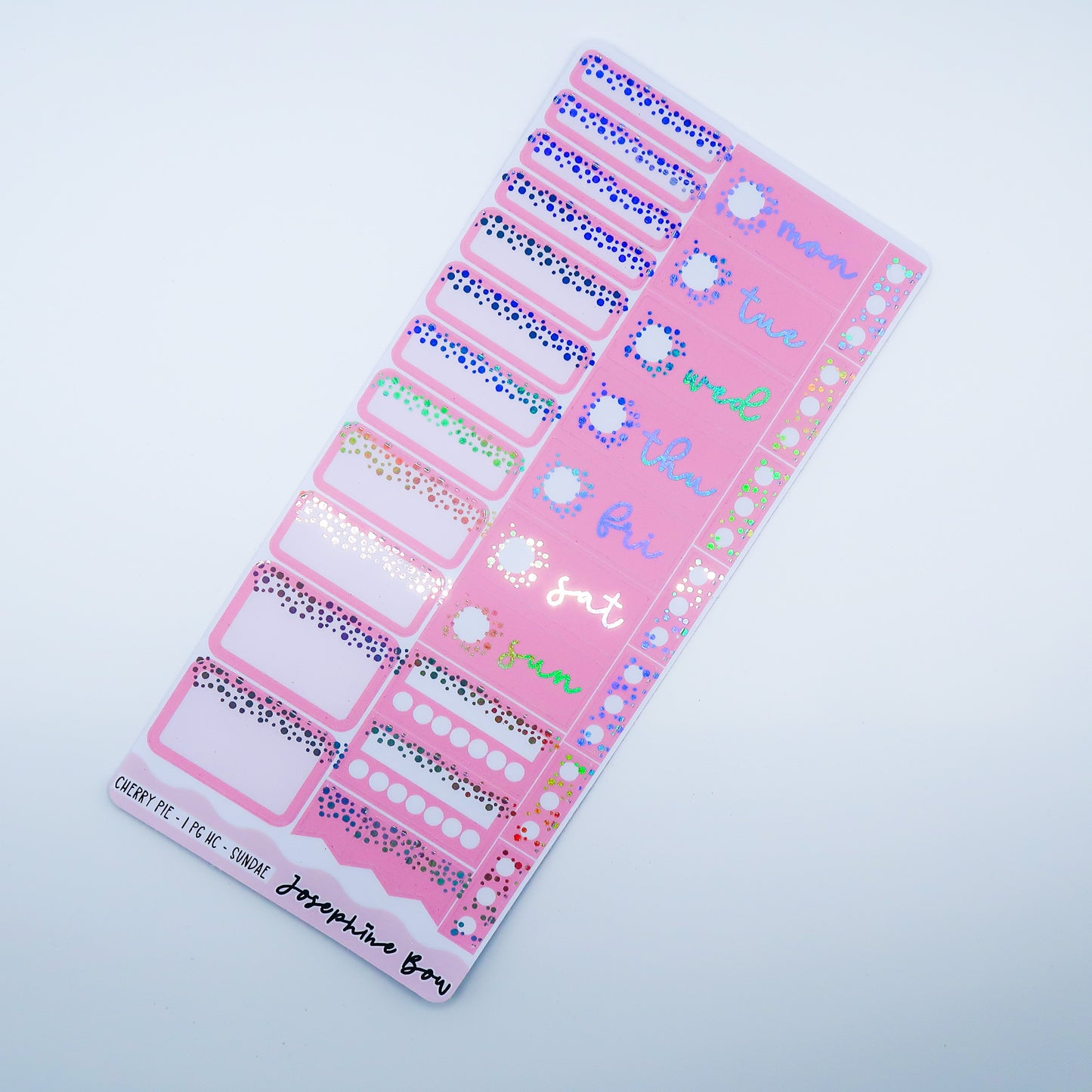 Cherry Pie | One Page Hobo Cousin Functional Kit