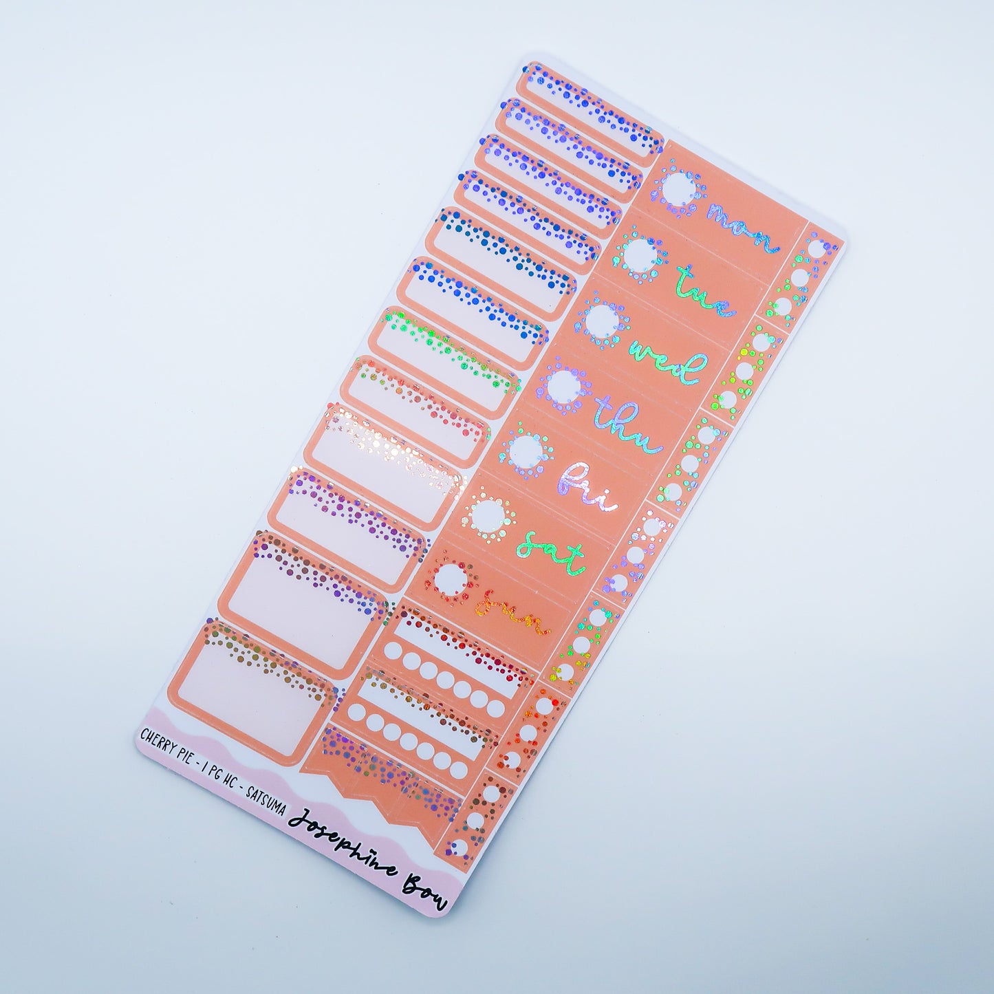 Cherry Pie | One Page Hobo Cousin Functional Kit