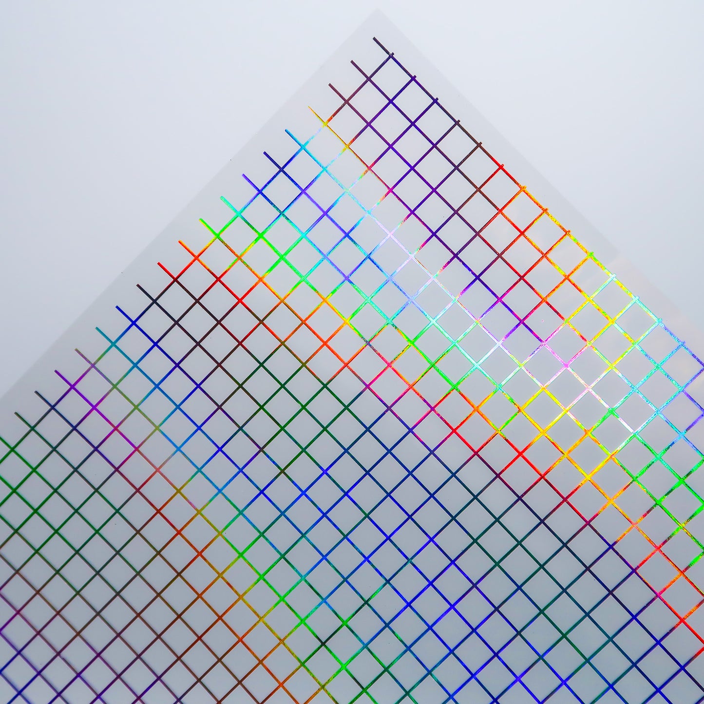 Cherry Pie | Grid Foiled Acetate