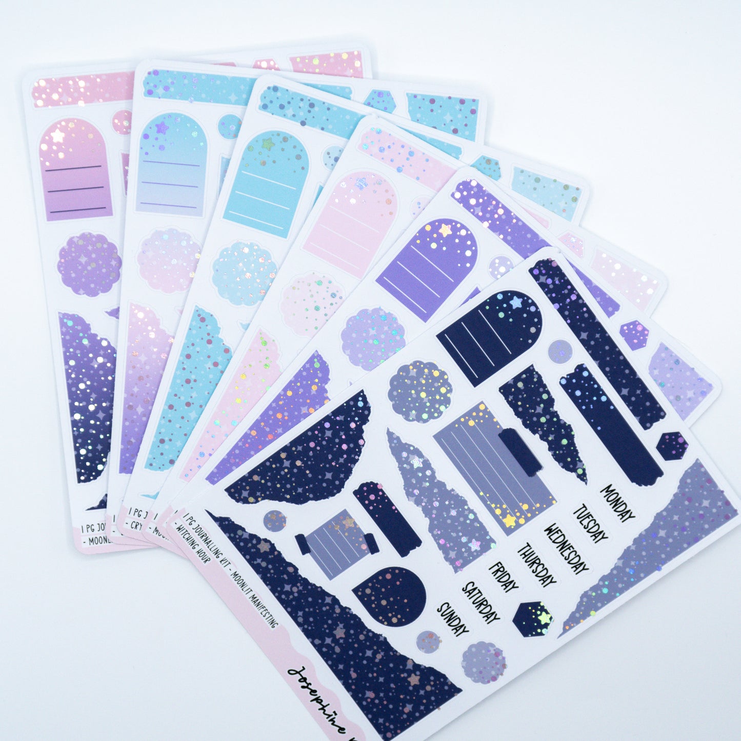 Moonlit Manifesting | One Page Functional Journalling Kit