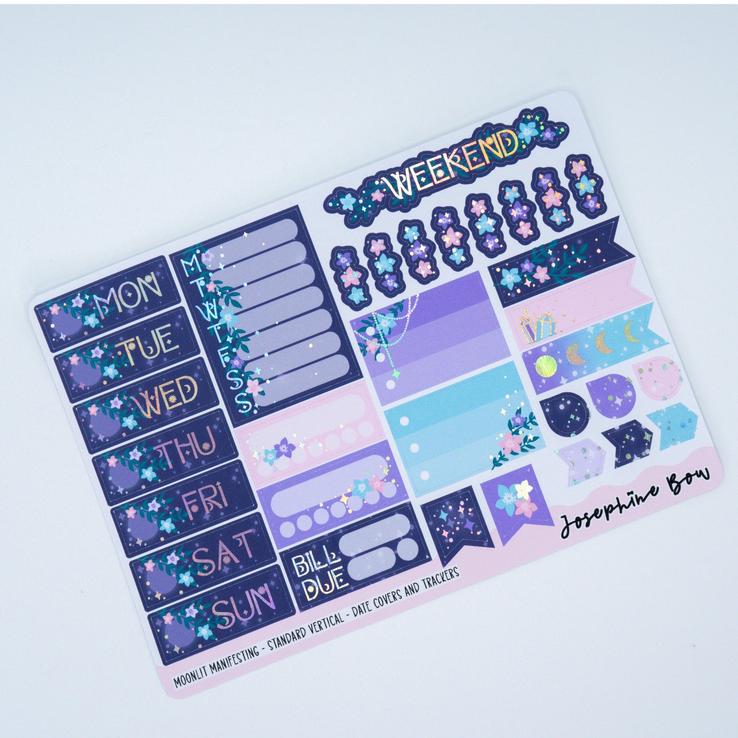 Moonlit Manifesting  | Standard Vertical Kit + Foil Underlay Bundle