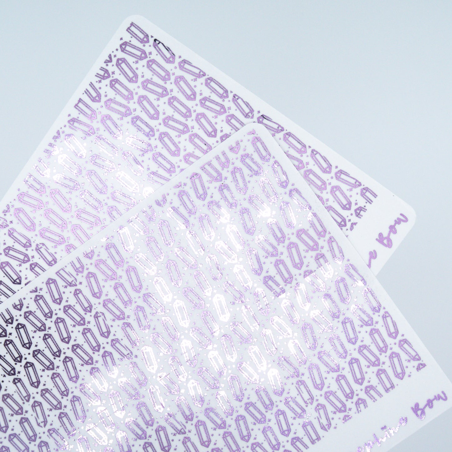 Moonlit Manifesting Foil Underlays | Crystals