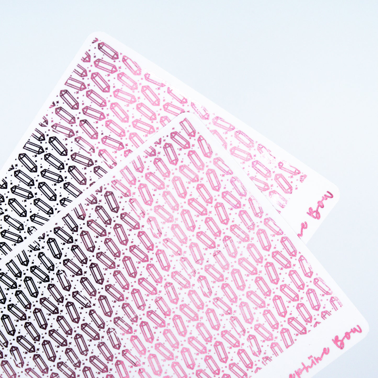 Moonlit Manifesting Foil Underlays | Crystals