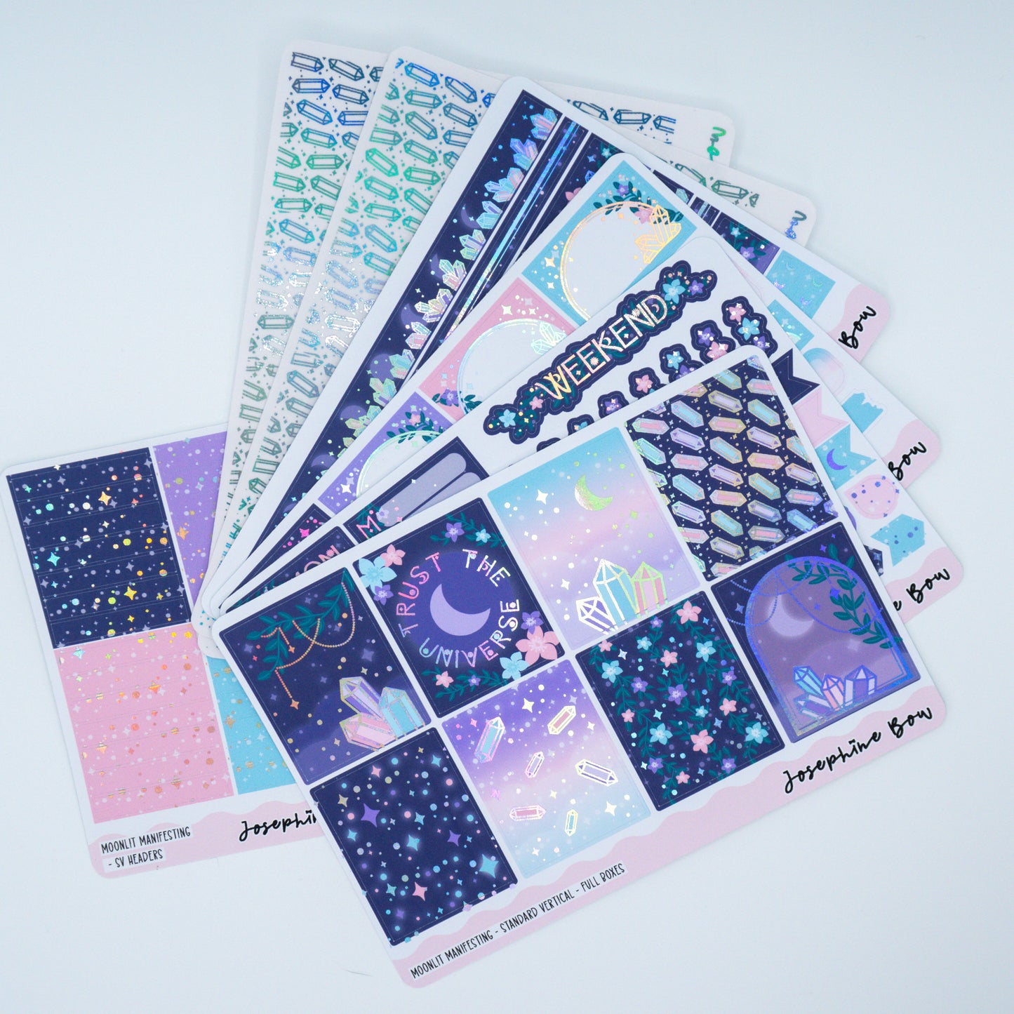 Moonlit Manifesting  | Standard Vertical Kit + Foil Underlay Bundle