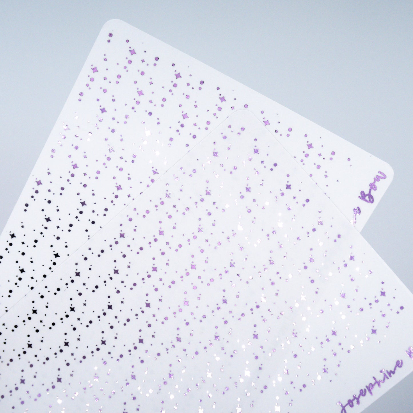 Moonlit Manifesting Foil Underlays | Sparkle Scatter