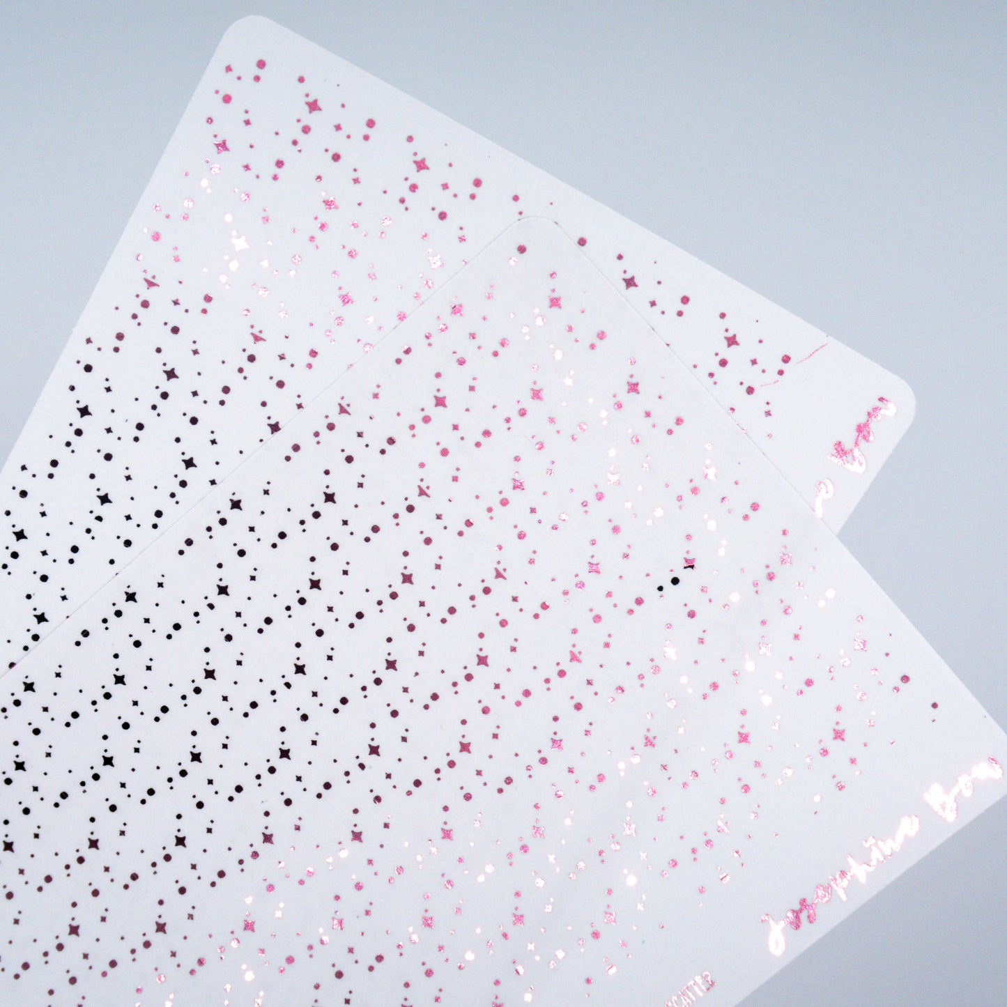 Moonlit Manifesting Foil Underlays | Sparkle Scatter