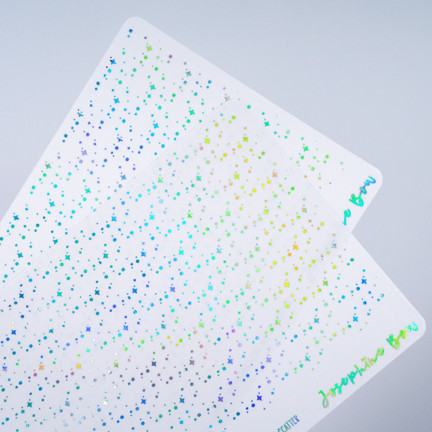 Moonlit Manifesting Foil Underlays | Sparkle Scatter