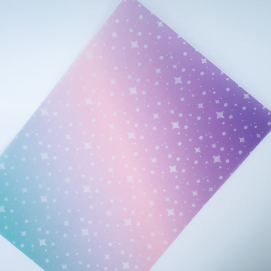 Moonlit Manifesting | Starlight Ombre Vellum & Acetate