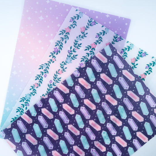 Moonlit Manifesting | All Designs Printed Vellum & Acetate