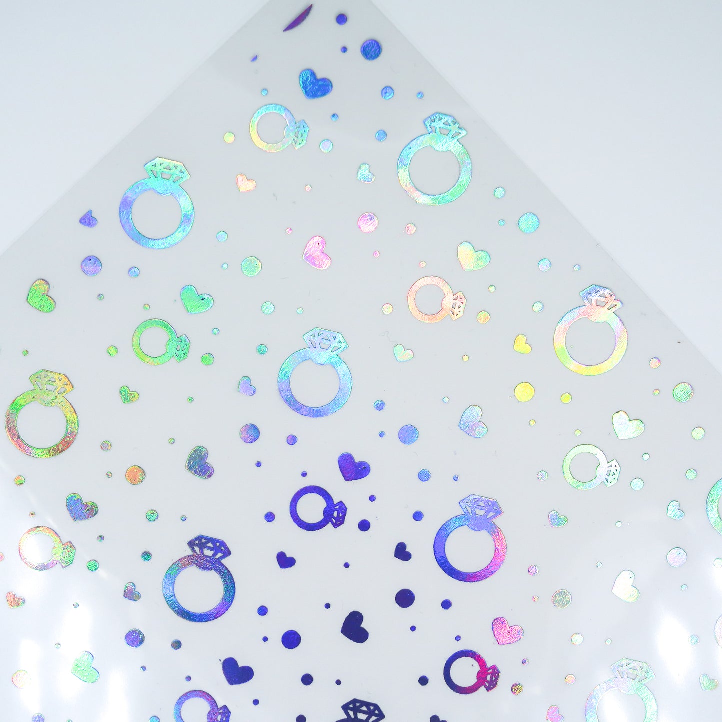 Always & Forever | Rings and Polkadots Foiled Acetate