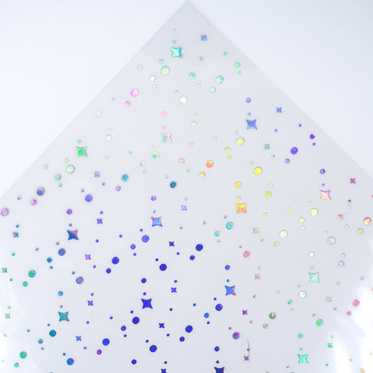 Moonlit Manifesting | Sparkle Scatter Foiled Acetate